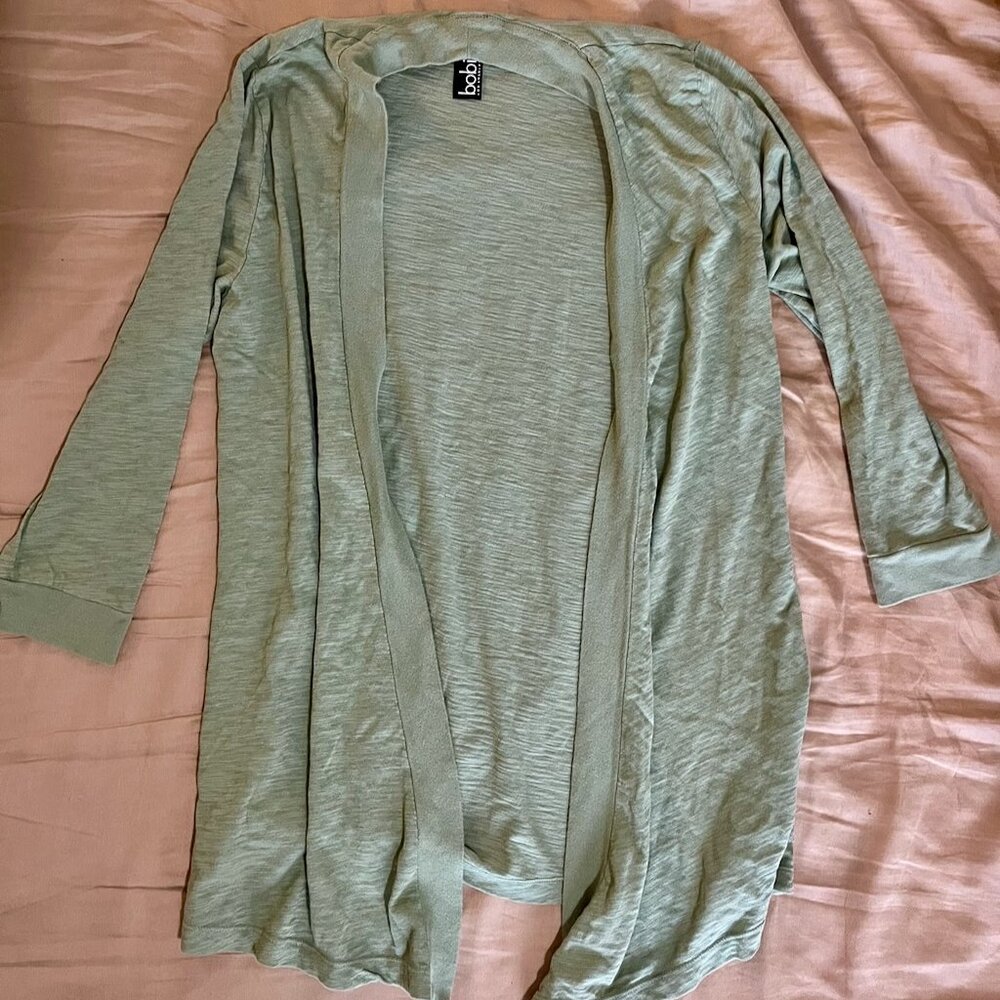 bobi open cardigan